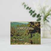 クリーク澄んペンシルバニア ポストカード (スタンド正面)