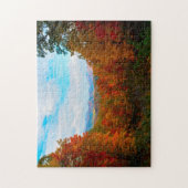 クリーク素晴らしスモーク山脈。 ジグソーパズル (縦)