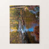 クリーク素晴らしスモーク山脈。 ジグソーパズル (縦)