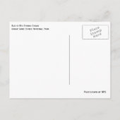 クリーク脇のヘラジカ グレイトサンドデューンズ国立公園 ポストカード (裏面)