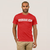 クリーク・ラット・スタジオ | CREEKRAT.COM Tシャツ (正面フル)