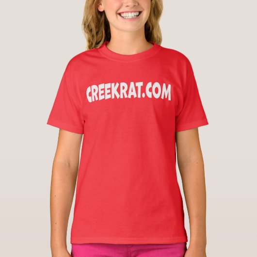 クリーク・ラット・スタジオ | CREEKRAT.COM Tシャツ (正面)