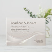 クリースタイリッシュムウェディング 招待状 (スタンド正面)