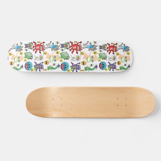 クリーチャーおもしろいとモンスターをパキング スケートボード (横)