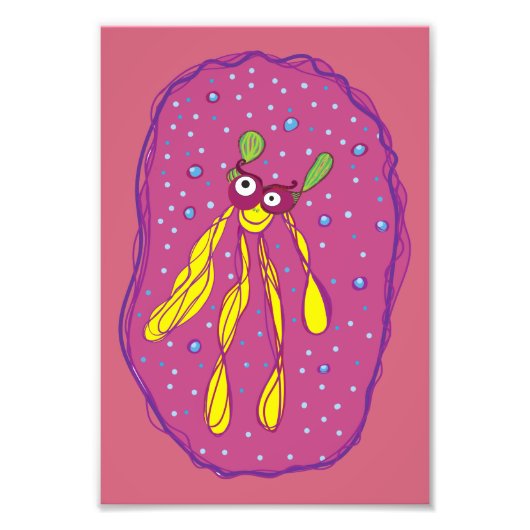 クリーチャー泳ぐ人コダックプロフェッショナル写真 フォトプリント            (正面)