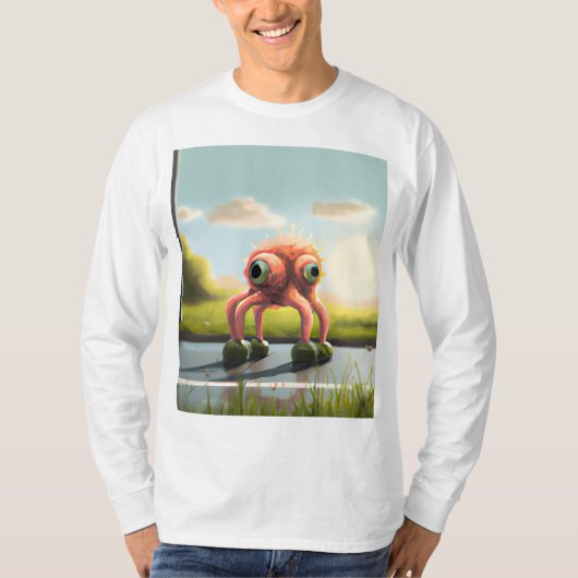 クリーチャーTシャツ Tシャツ (正面)