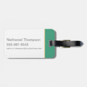 クリーデンスベアボーンキャラクターグラフィック ラゲッジタグ (裏面横)