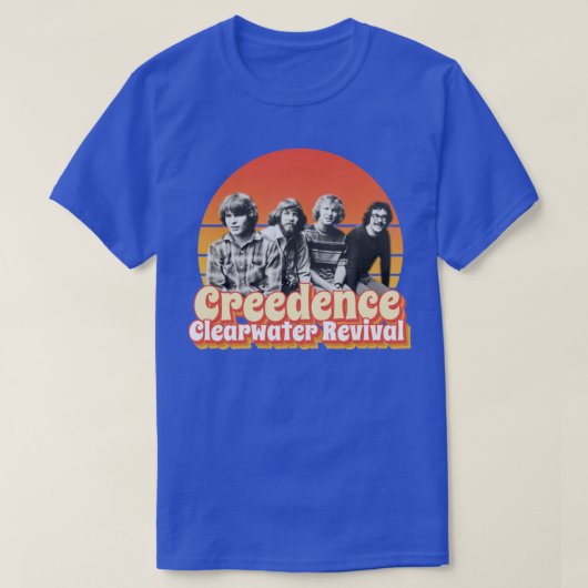 クリーデンスヴィンテージサンセット Tシャツ (デザイン正面)