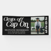 クリートオフ、キャップアスリート卒業写真 横断幕 (横)