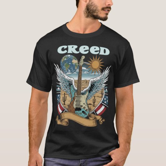 クリード バンド Tシャツ (正面)