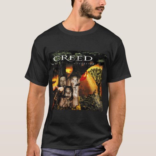 クリード ロックバンド Tシャツ (正面)