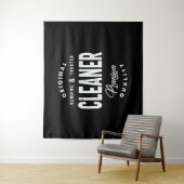 クリーナジョブタイトルティーギフトメンズウィメンズ タペストリー (インサイチュ)
