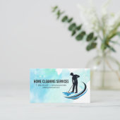 クリーナーの取り付け床 名刺 (スタンド正面)