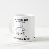 クリーナーの契約 コーヒーマグカップ (正面左)
