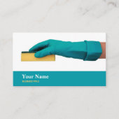 クリーナーズハウスキーパージャナーティズメイド 名刺 (正面)