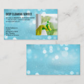 クリーナー吹き付け窓 名刺 (正面/裏面)