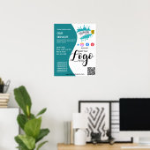 クリーナー清掃ポスターSTUDIOポスターフライヤー ポスター (ホームオフィス)