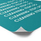 クリーナー清掃ポスターSTUDIOポスターフライヤー ポスター (角)