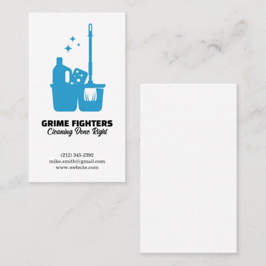 クリーナー装置 | ホームサービス 名刺 (正面/裏面)