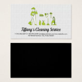 クリーナー |メイドクリーニング用品タイル (正面&裏面)