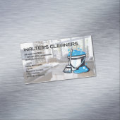 クリーナー | モップ及び石けん マグネット名刺 (インサイチュ)