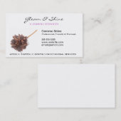 クリーニングの名刺 名刺 (正面/裏面)