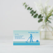 クリーニングの名刺 名刺 (スタンド正面)