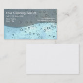クリーニングの名刺 名刺 (正面/裏面)
