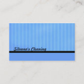 クリーニングの名刺 名刺 (裏面)