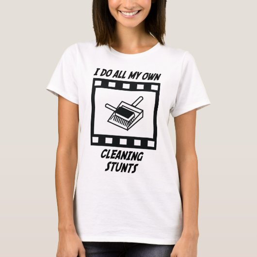 クリーニングの発育阻害 Tシャツ (正面)