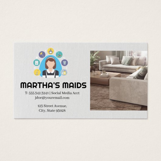 クリーニングの色アイコン | リビング (正面)