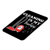 クリーニングはセラピーハウスキーパーハウスキーピングクリーン マグネット (左側)