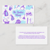 クリーニングサプライイラスト 名刺 (正面/裏面)