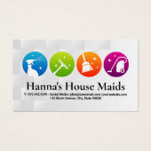 クリーニングサービスのアイコン | メイド (正面)