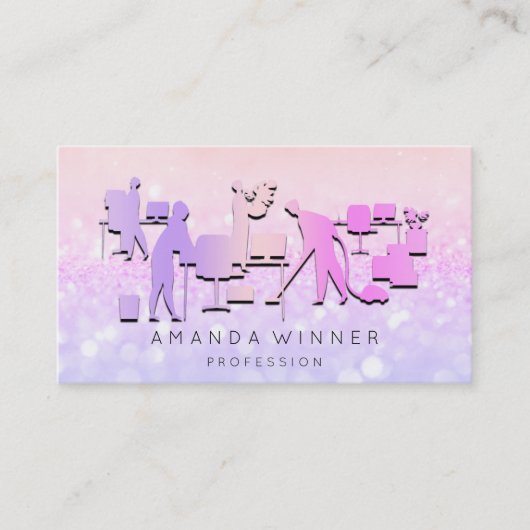 クリーニングサービスの削除とストレージのハウスキーピング 予約カード (正面)