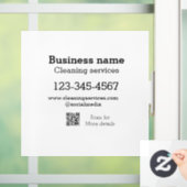 クリーニングサービスを追加 電話番号 ウェブサイト Eメールアドレス ウィンドウサイン (ホーム)