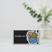 クリーニングサービスカスタマイズ可能な名刺 名刺 (スタンド正面)