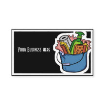 クリーニングサービスカスタマイズ可能な名刺