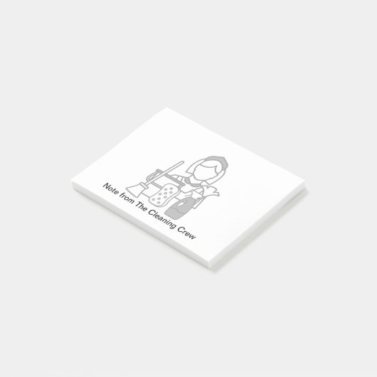 クリーニングサービスクライアント付箋 ポストイット (アングル)