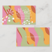 クリーニングサービスダスターグルービー  名刺 (正面/裏面)