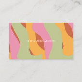 クリーニングサービスダスターグルービー  名刺 (裏面)