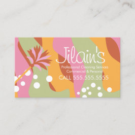 クリーニングサービスダスターグルービー  名刺