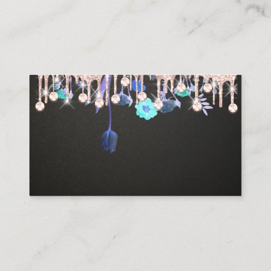 クリーニングサービスバラメイドQRフローラの乾燥 名刺 (裏面)