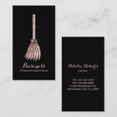 クリーニングサービスバラ金ゴールドブルームハウス保ズバス 名刺 (正面/裏面)