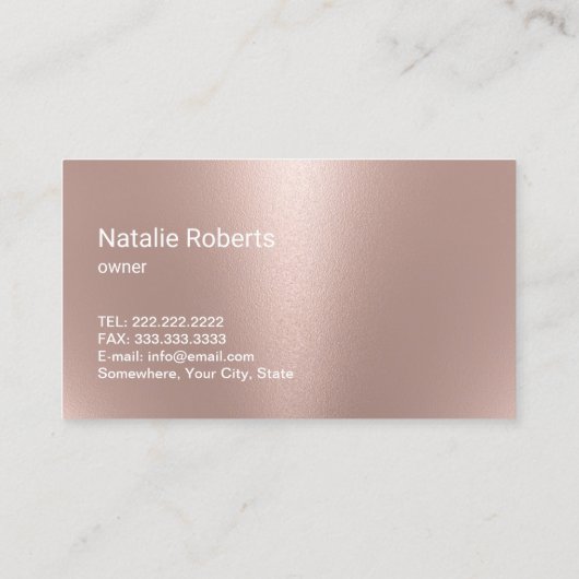 クリーニングサービスバラ金ゴールド&シルバーメイド 名刺 (裏面)