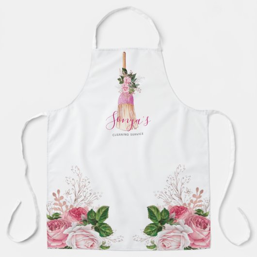 クリーニングサービスフローラビジネスルーム エプロン (正面)