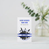 クリーニングサービスプロフェッショナルは個人化なります 名刺 (スタンド正面)