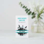 クリーニングサービスプロフェッショナルは個人化なります 名刺 (スタンド正面)