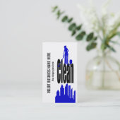 クリーニングサービスプロフェッショナルは個人化なります 名刺 (スタンド正面)