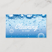 クリーニングサービスプロフェッショナル家政婦 名刺 (正面)